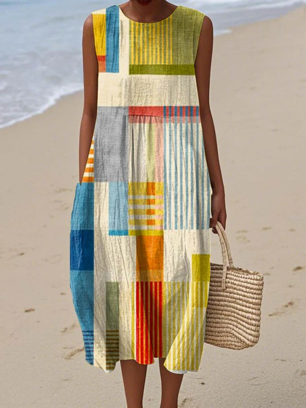 Elara - Casual Midi Dress