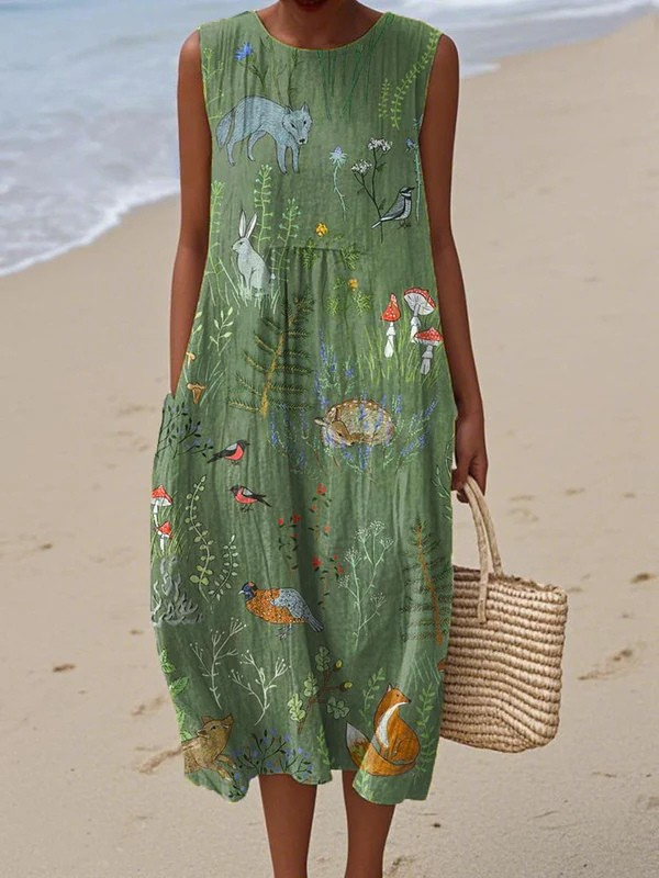 Lila - Midi Dress for Daytime