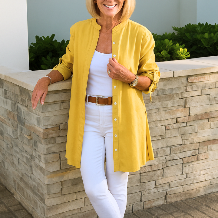 Élise – Blusa con Maniche a Fiocco – Elegante e Fluida