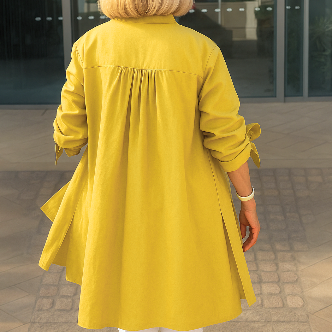 Élise – Blusa con Maniche a Fiocco – Elegante e Fluida