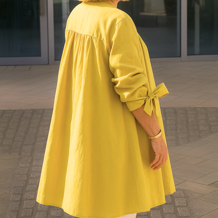 Élise – Blusa con Maniche a Fiocco – Elegante e Fluida