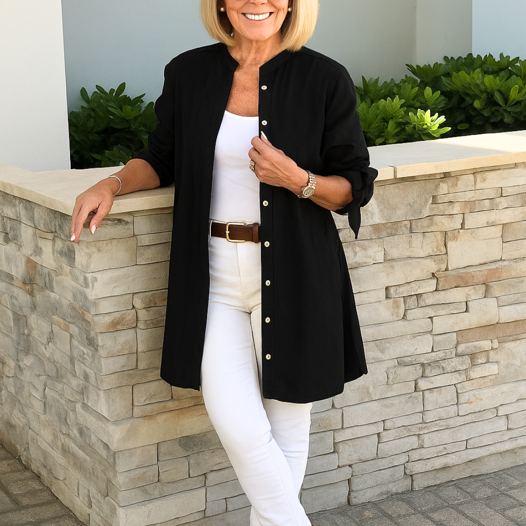 Élise – Blusa con Maniche a Fiocco – Elegante e Fluida