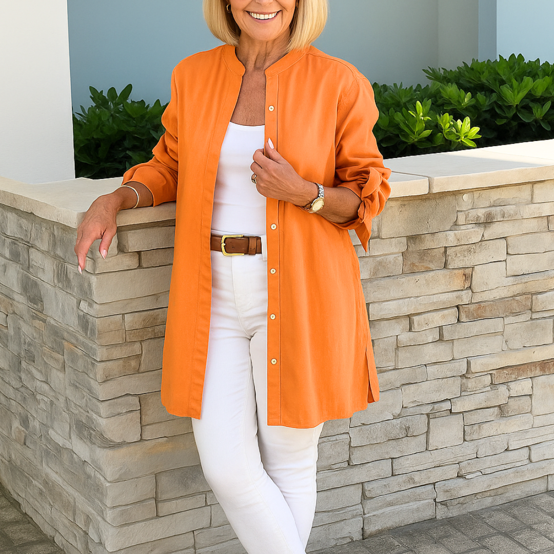 Élise – Blusa con Maniche a Fiocco – Elegante e Fluida