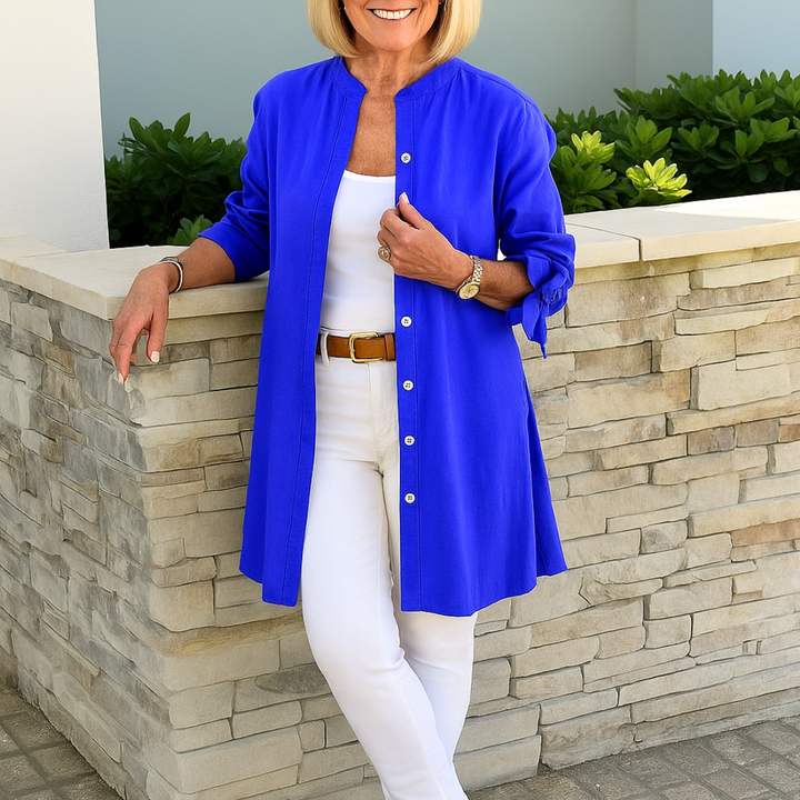 Élise – Blusa con Maniche a Fiocco – Elegante e Fluida