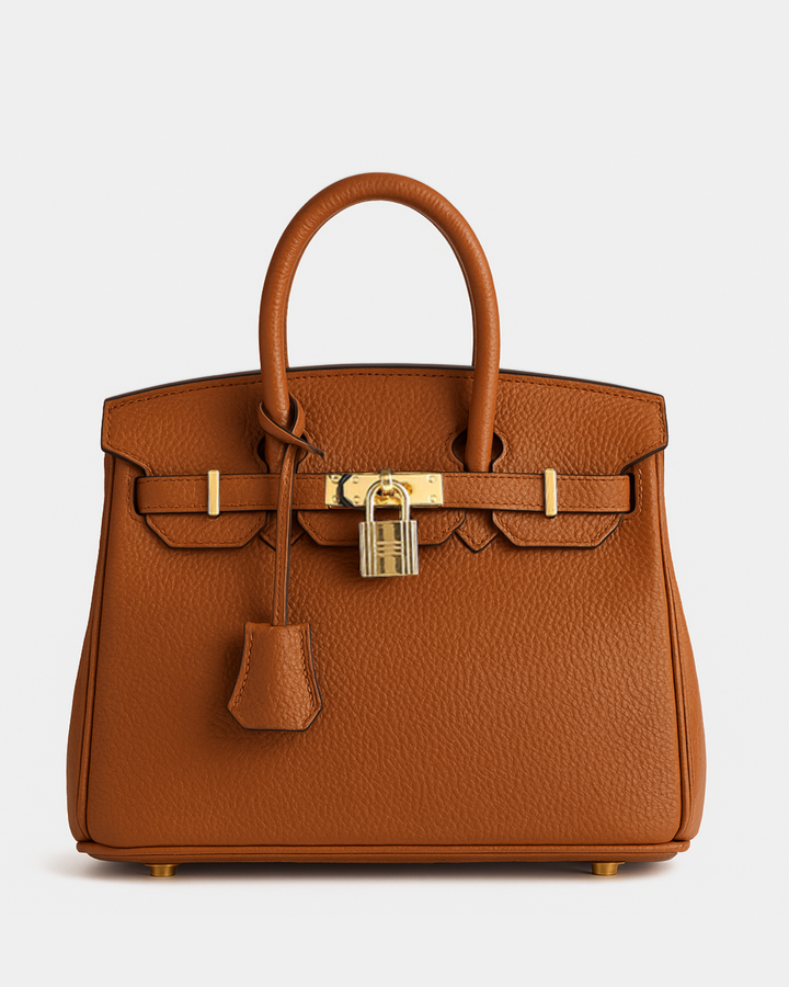 Rivona – Borsa a Mano Elegante in Vera Pelle