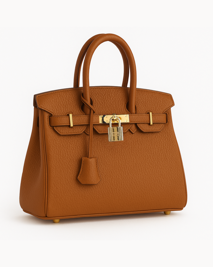 Rivona – Borsa a Mano Elegante in Vera Pelle
