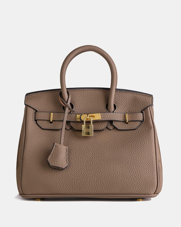 Rivona – Borsa a Mano Elegante in Vera Pelle