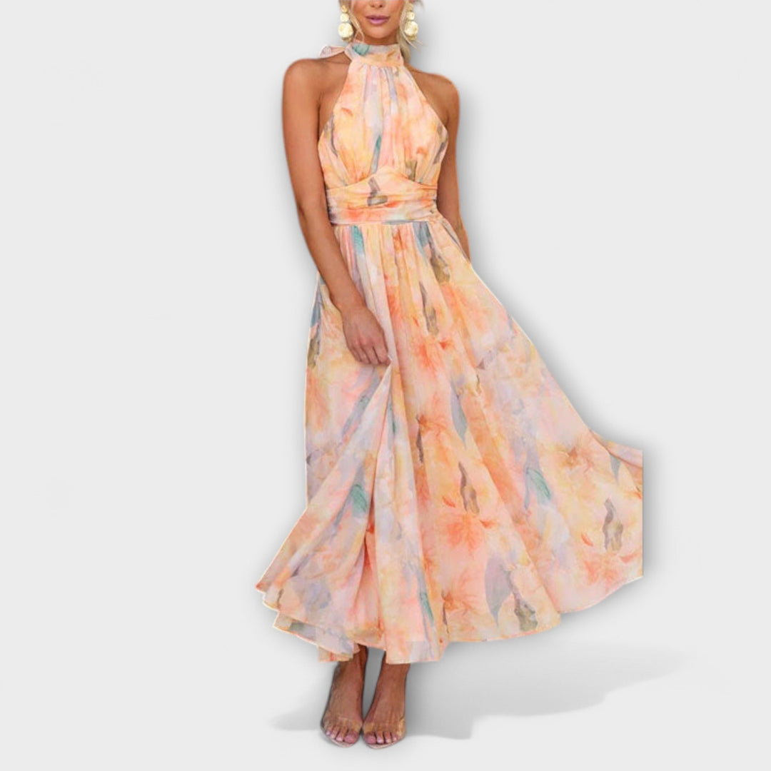 Naira – Maxibagnato Aquarell Dress