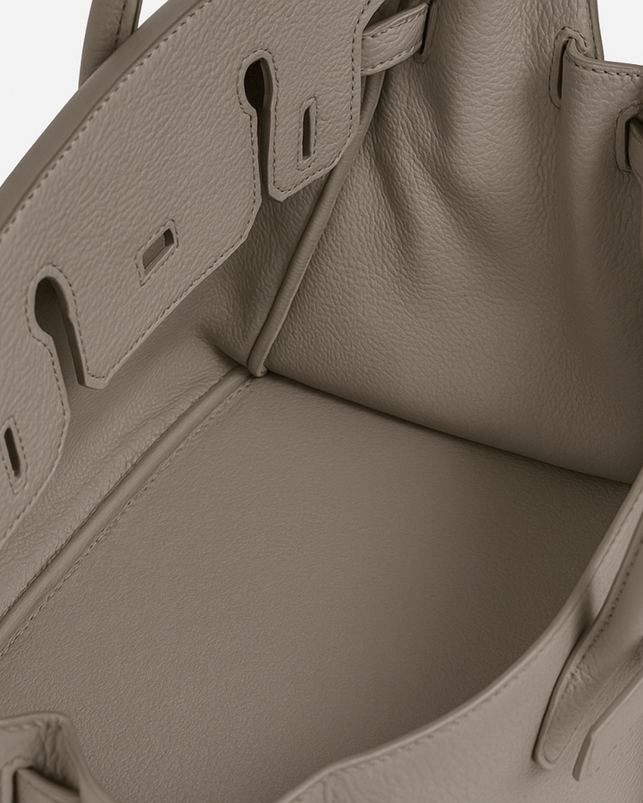 Rivona – Borsa a Mano Elegante in Vera Pelle