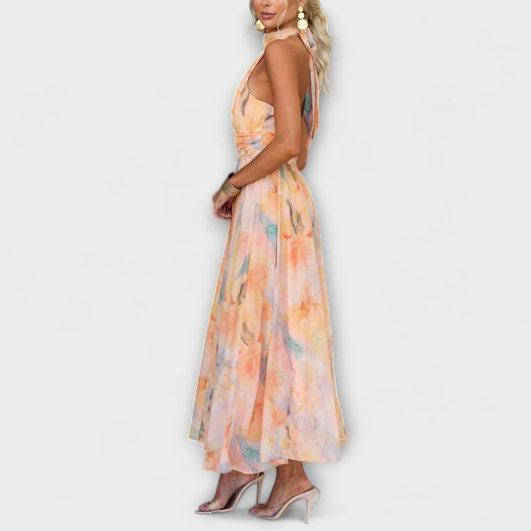 Naira – Maxibagnato Aquarell Dress
