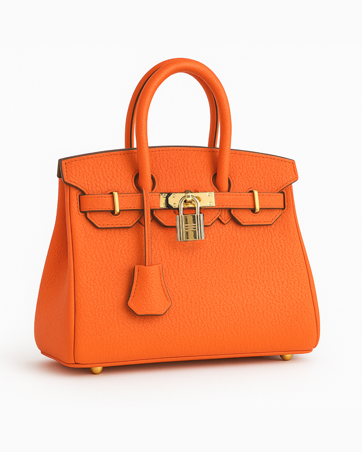 Rivona – Borsa a Mano Elegante in Vera Pelle