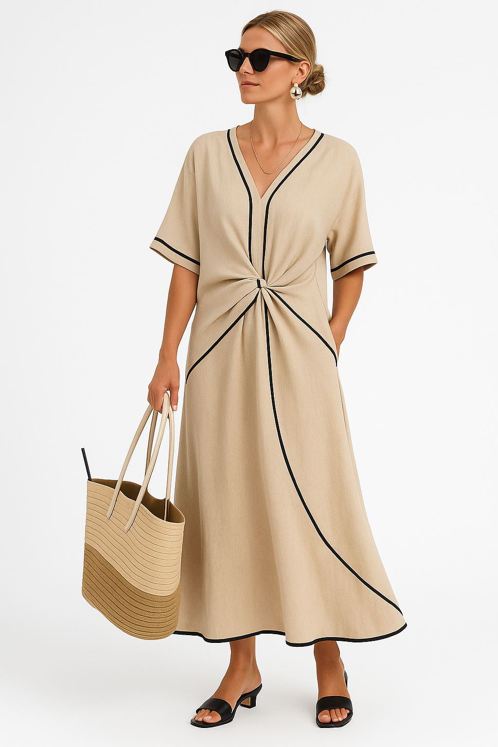 Oria – Vestito Estivo a Strisce