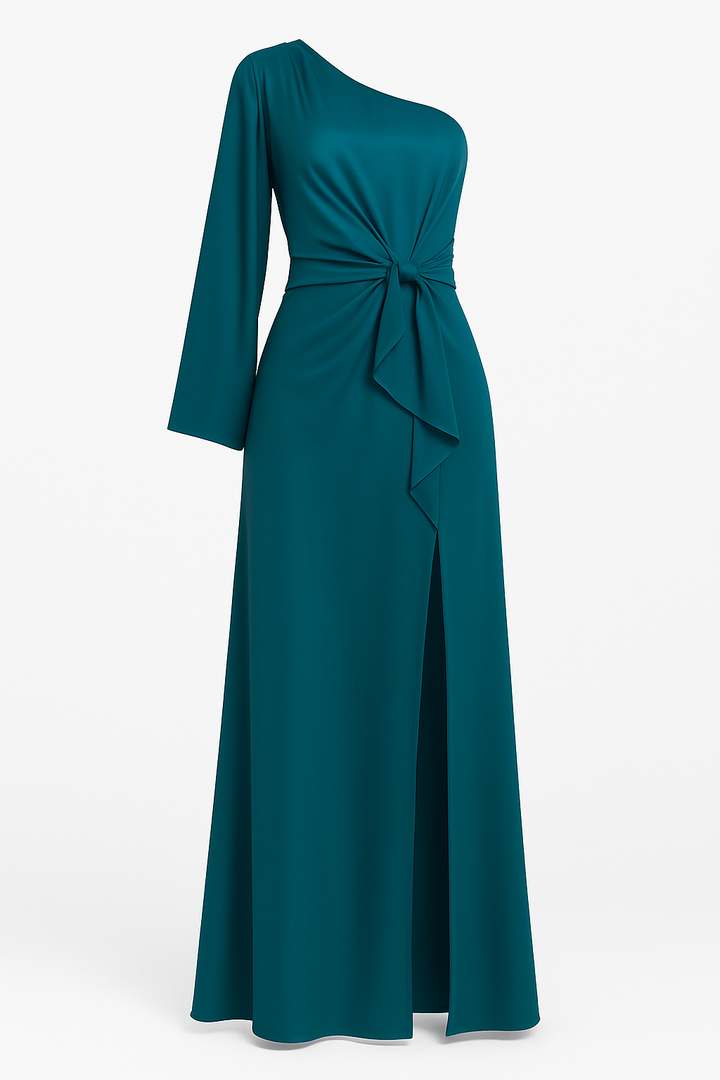 Mireya – Satin One-Shoulder Top