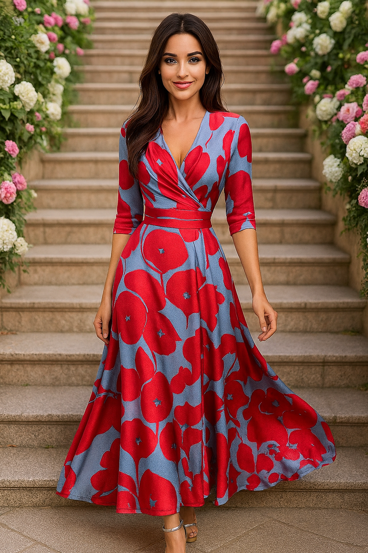 Alma – Vestito Elegante dal Design Raffinato