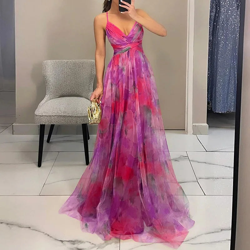 Luna – Maxi Floral Dress
