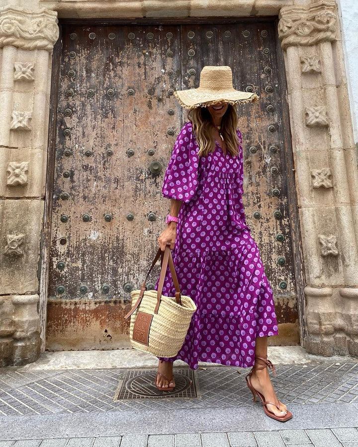 Elara – Boho-Max Dress