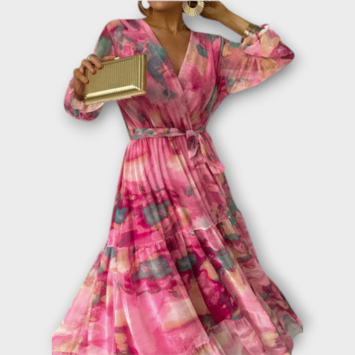Evelyn – Acquerello Dress