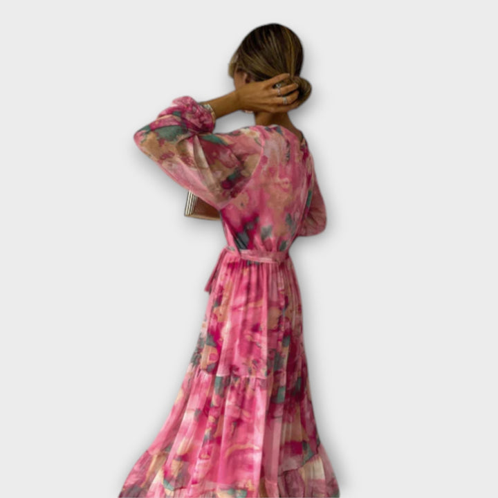 Evelyn – Acquerello Dress