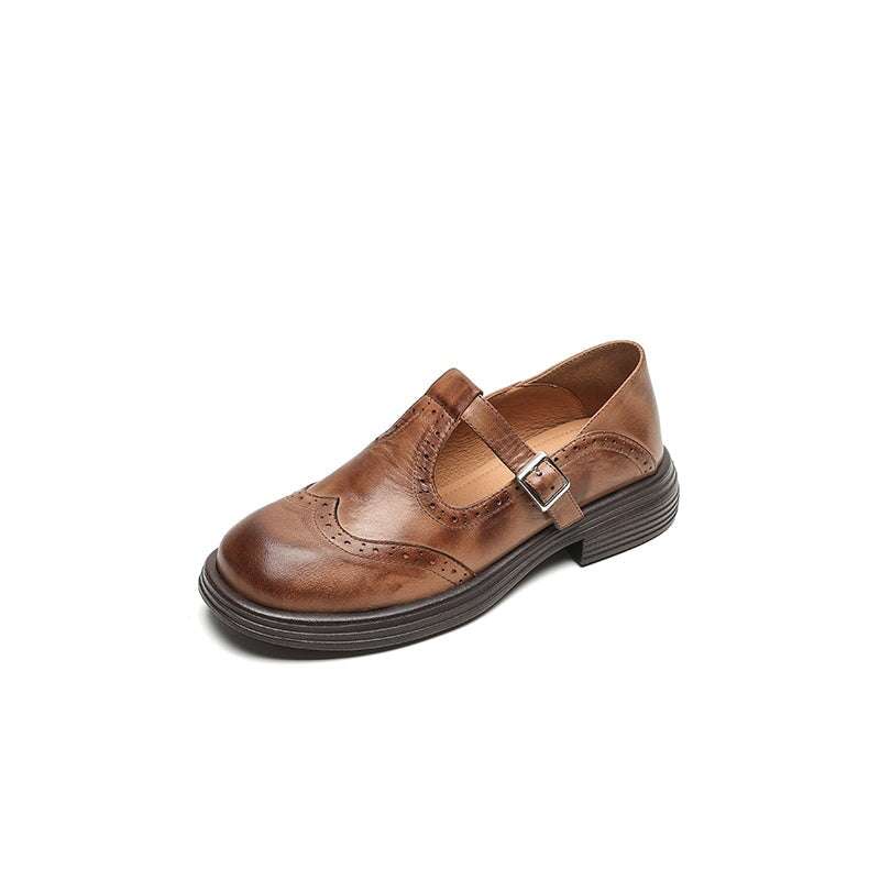 Velda Eleganti Mary Janes In Pelle Per Ogni Giorno