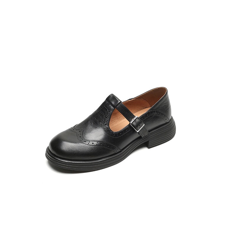 Velda Eleganti Mary Janes In Pelle Per Ogni Giorno