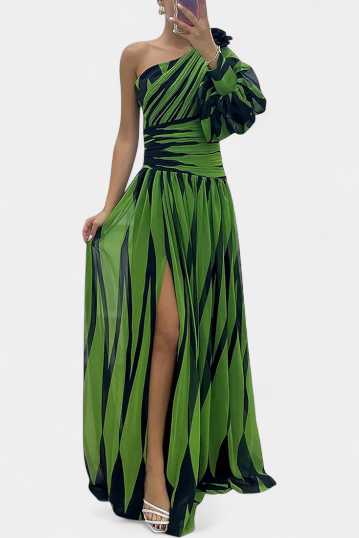 Sira – Maxi Dress with Stripes