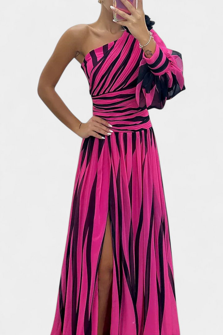 Sira – Maxi Dress with Stripes