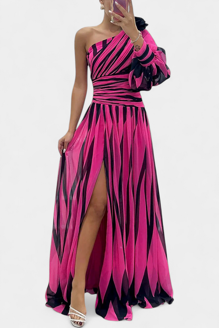 Sira – Maxi Dress with Stripes