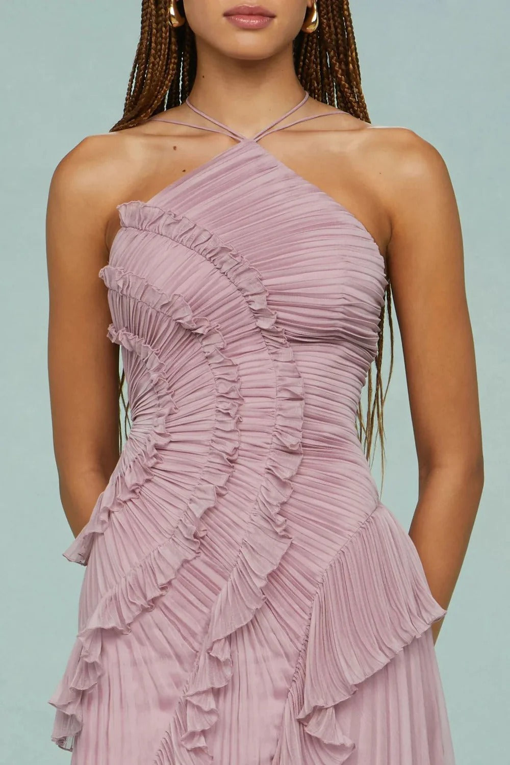 Emmeline – Purple Dress