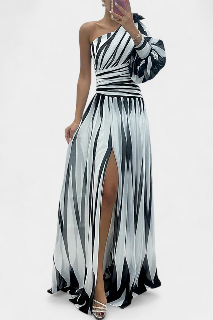 Sira – Maxi Dress with Stripes