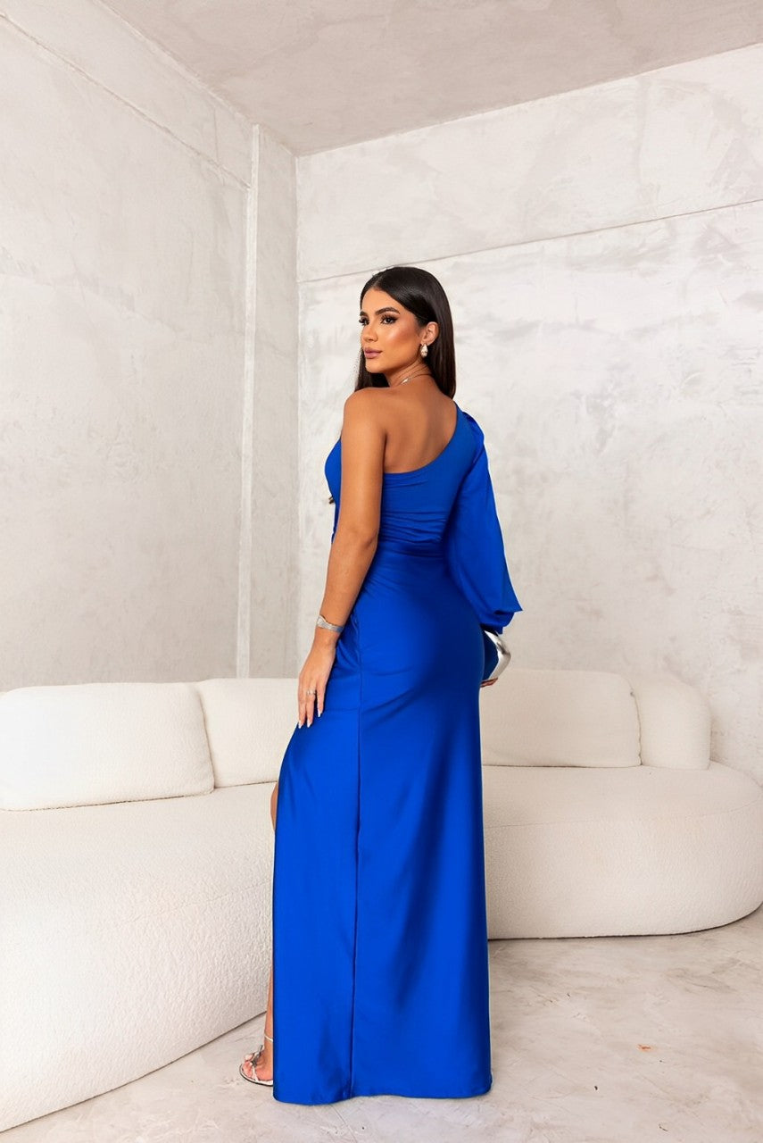Mireya – Satin One-Shoulder Top